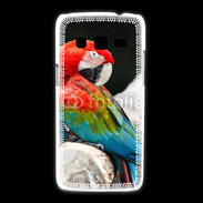 Coque Samsung Galaxy Express2 Macaw bleu et rouge 75