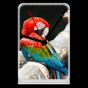 Pendule de bureau Macaw bleu et rouge 75