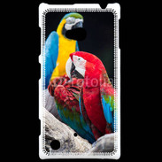 Coque Nokia Lumia 720 Macaw vert et rouge 76