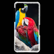 Coque Blackberry Z10 Macaw vert et rouge 76