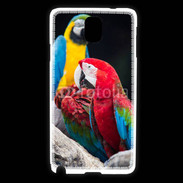 Coque Samsung Galaxy Note 3 Macaw vert et rouge 76