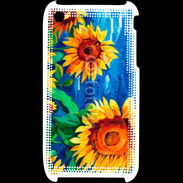 Coque iPhone 3G / 3GS Peinture de tournesol