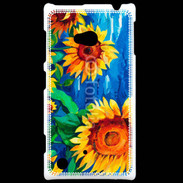 Coque Nokia Lumia 720 Peinture de tournesol