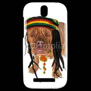 Coque HTC One SV Rasta Dog 50