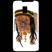 Coque LG P990 Rasta Dog 50