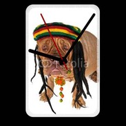 Grande pendule murale Rasta Dog 50
