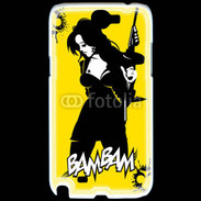 Coque Samsung Galaxy Note 2 Lady Criminal BAM BAM 25