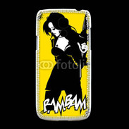 Coque Samsung Galaxy S4mini Lady Criminal BAM BAM 25