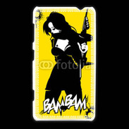 Coque Nokia Lumia 625 Lady Criminal BAM BAM 25
