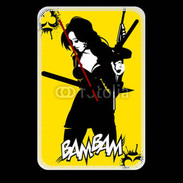 Grande pendule murale Lady Criminal BAM BAM 25