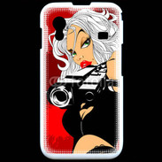 Coque Samsung ACE S5830 Femme blonde tueuse 50