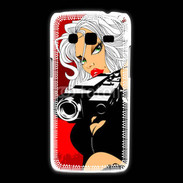 Coque Samsung Galaxy Express2 Femme blonde tueuse 50