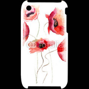 Coque iPhone 3G / 3GS Peinture de Coquelicots