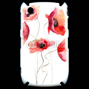 Coque Blackberry 8520 Peinture de Coquelicots