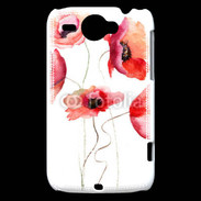 Coque HTC Wildfire G8 Peinture de Coquelicots