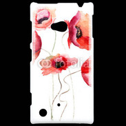 Coque Nokia Lumia 720 Peinture de Coquelicots