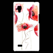 Coque LG Optimus L9 Peinture de Coquelicots
