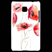 Coque LG Optimus L3 II Peinture de Coquelicots