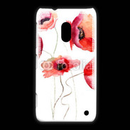 Coque Nokia Lumia 620 Peinture de Coquelicots