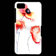 Coque Blackberry Z10 Peinture de Coquelicots 25