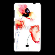 Coque Nokia Lumia 625 Peinture de Coquelicots 25