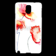 Coque Samsung Galaxy Note 3 Peinture de Coquelicots 25