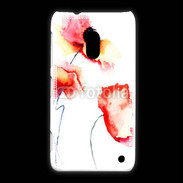 Coque Nokia Lumia 620 Peinture de Coquelicots 25