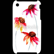 Coque iPhone 3G / 3GS Belles fleurs en peinture