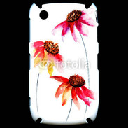 Coque Blackberry 8520 Belles fleurs en peinture