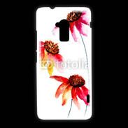 Coque HTC One Max Belles fleurs en peinture
