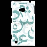 Coque Nokia Lumia 720 Paterne de lettres Arabes 110