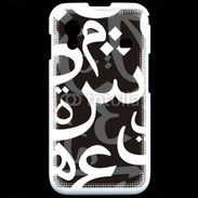 Coque Samsung ACE S5830 Paterne de lettres Arabes 120