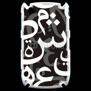 Coque Blackberry 8520 Paterne de lettres Arabes 120