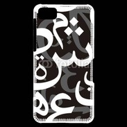 Coque Blackberry Z10 Paterne de lettres Arabes 120