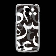 Coque Samsung Galaxy S4mini Paterne de lettres Arabes 120