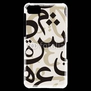 Coque Blackberry Z10 Paterne de lettres Arabes 130