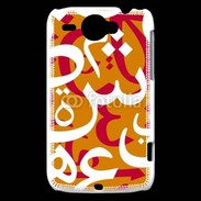 Coque HTC Wildfire G8 Paterne de lettres Arabes 140