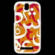 Coque HTC One SV Paterne de lettres Arabes 140