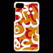 Coque Blackberry Z10 Paterne de lettres Arabes 140
