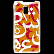 Coque LG P990 Paterne de lettres Arabes 140