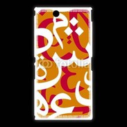Coque Sony Xpéria Z Ultra Paterne de lettres Arabes 140