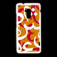 Coque HTC One Max Paterne de lettres Arabes 140