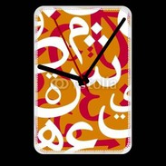 Grande pendule murale Paterne de lettres Arabes 140