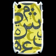 Coque Blackberry 8520 Paterne de lettres Arabes 150