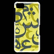 Coque Blackberry Z10 Paterne de lettres Arabes 150