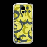 Coque Samsung Galaxy S4mini Paterne de lettres Arabes 150