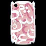 Coque Blackberry 8520 Paterne de lettres Arabes 160