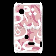 Coque Sony Xperia Typo Paterne de lettres Arabes 160