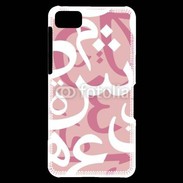 Coque Blackberry Z10 Paterne de lettres Arabes 160