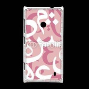 Coque Nokia Lumia 520 Paterne de lettres Arabes 160